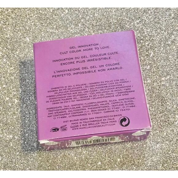 Marc Jacobs O!Mega Shadow Violet 620 Omega Gel Powder Eyeshadow Runway 2018 - Picture 4 of 5